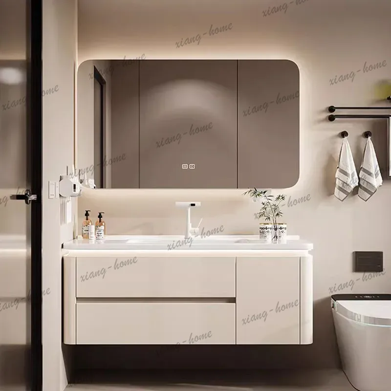 Home Bathroom Vanity Combo - Meuble de rangement pour parfums, armoire