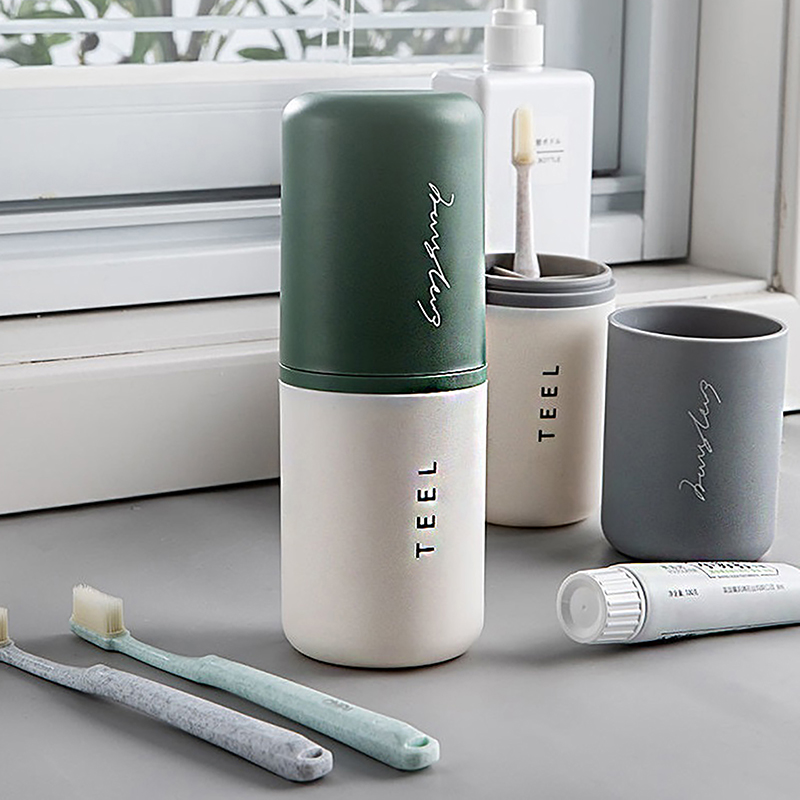 Home Edit Bathroom Storage - Boîte porte-brosse à dents portable, accessoires