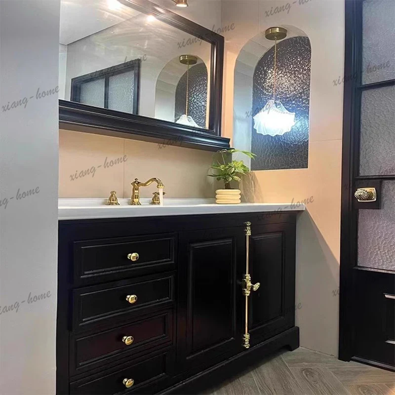 Armoires de salle de bain mode - Home Bathroom Vanity Combo avis et prix
