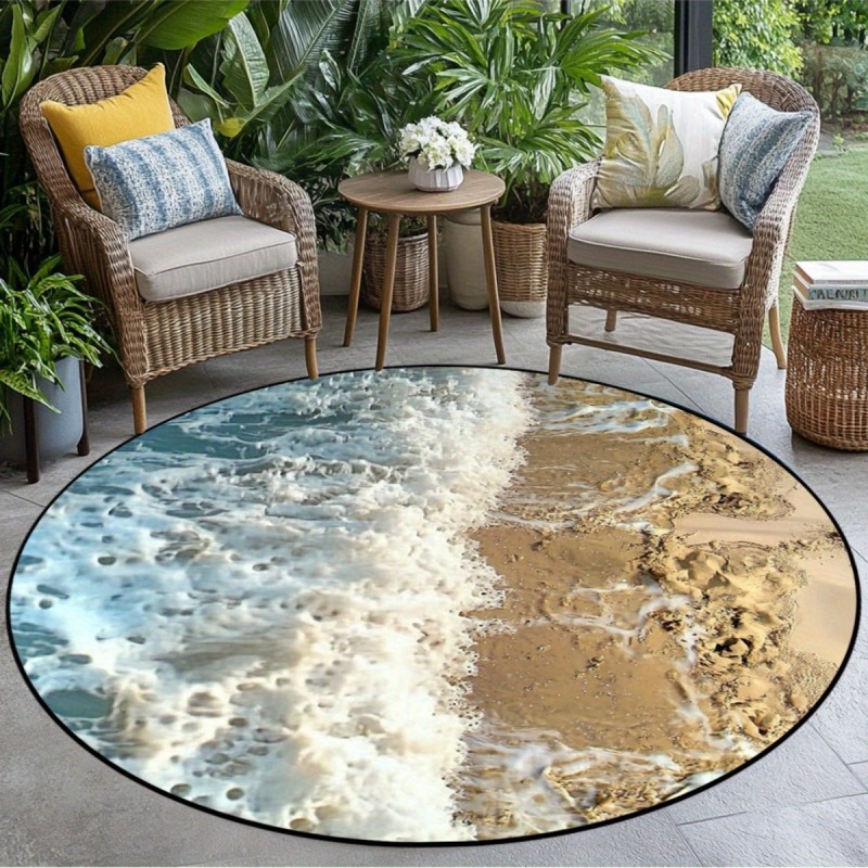 Tapis rond pour clavier de pia - Home Bathroom Trends avis et prix
