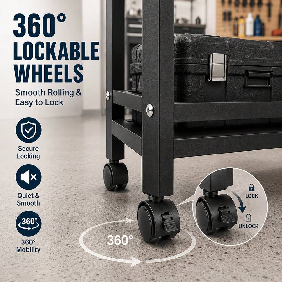 1 étagère mobile pour le range - Home Edit Bathroom Storage avis et prix